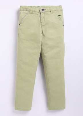 ZAB Regular Boys Light Green Jeans