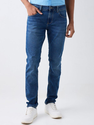 Spykar Slim Men Blue Jeans