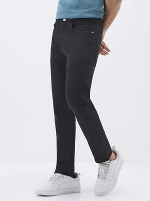 Urbano Fashion Slim Men Black Jeans