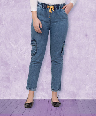 Ira Collections Jogger Fit Women Blue Jeans