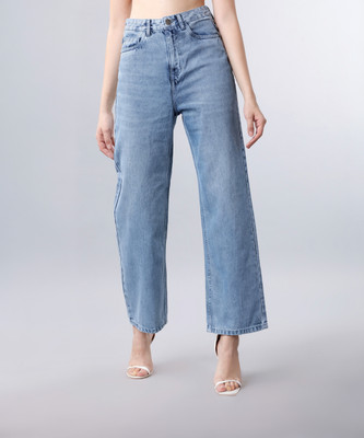 Tokyo Talkies Flared Women Light Blue Jeans