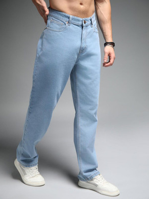 First Date Straight Fit Men Light Blue Jeans