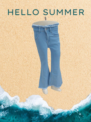 SWWAG Regular Girls Light Blue Jeans