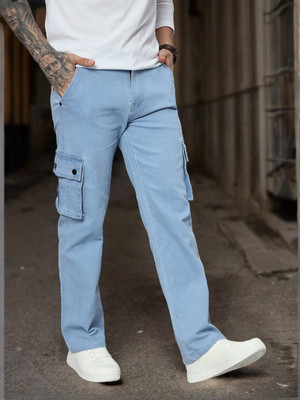 DENIM LOOK Relaxed Fit Men Light Blue Jeans