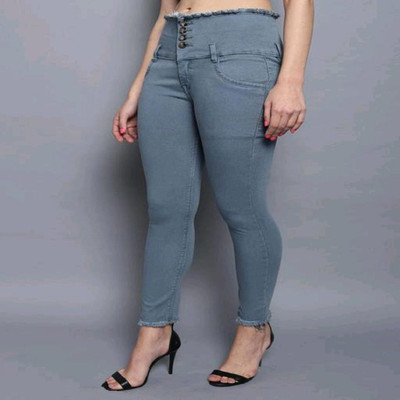 1DAYSTREET Skinny Women Grey Jeans