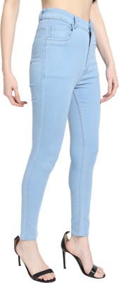 Dollfashion Skinny Women Light Blue Jeans