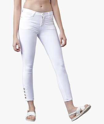 Tokyo Talkies Super Skinny Women White Jeans