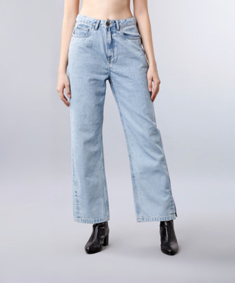 Tokyo Talkies Flared Women Light Blue Jeans