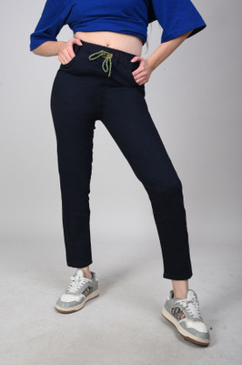 KONFY Regular Women Dark Blue Jeans