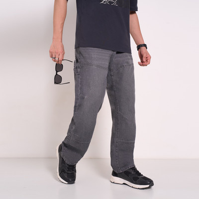 SF Jeans by Pantaloons Loose Fit Men Grey Jeans