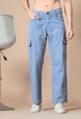 MegaValue Loose Fit Men Light Blue Jeans