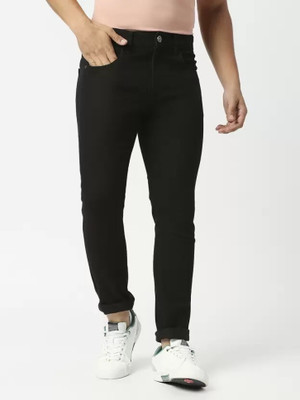 Maahhit Slim Men Black Jeans