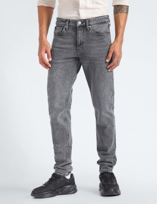 Calvin Klein Jeans Slim Men Black Jeans