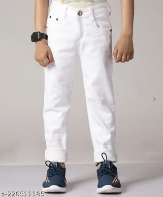 Fandom Collection Regular Boys White Jeans