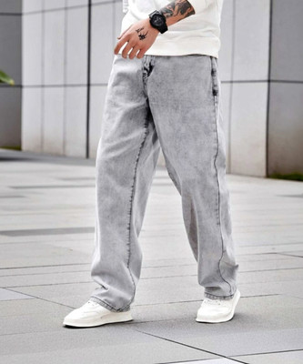 Zaba Denim Relaxed Fit Men Grey Jeans