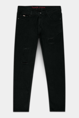 french crown Regular Men Black Jeans