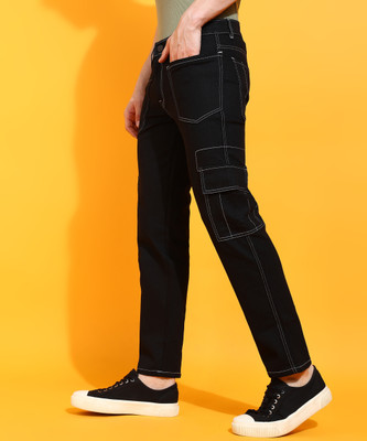 Nayak Fashion Jogger Fit Men Black Jeans