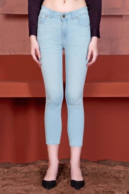 french crown Skinny Women Blue Jeans