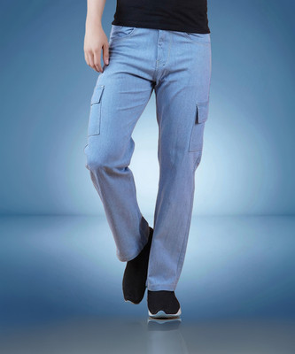 BLUESETTE Loose Fit Men Light Blue Jeans
