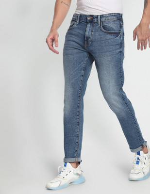 FLYING MACHINE Regular Men Blue Jeans