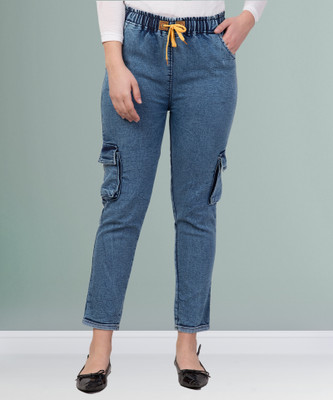 Ira Collections Boot-Leg Women Dark Blue Jeans