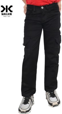 KILLER Straight Fit Boys Black Jeans