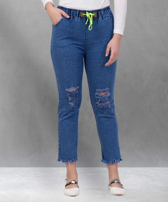 DenimStory Regular Women Black, Blue Jeans