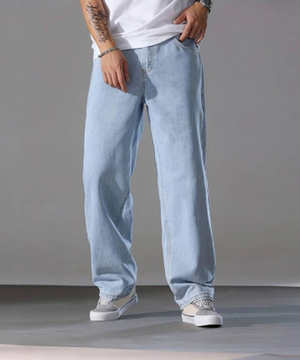 NTROOK Straight Fit Men Light Blue Jeans