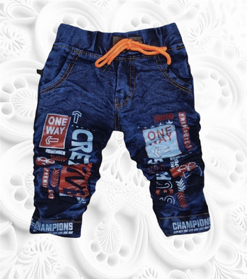 WEALZILLA Regular Boys Blue, Red Jeans