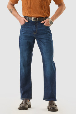 Snitch Regular Men Dark Blue Jeans
