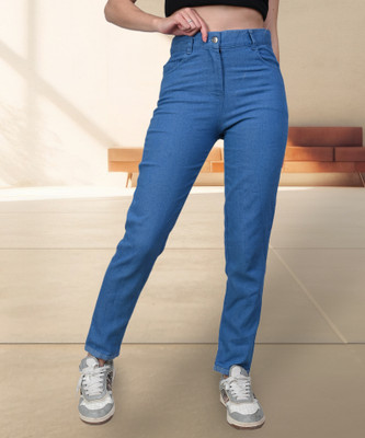 NEUNK Regular Women Light Blue Jeans