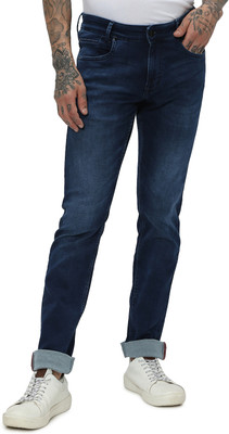 MUFTI Slim Men Dark Blue Jeans