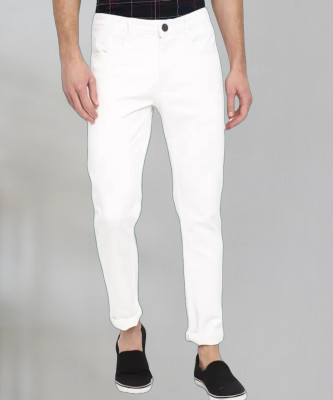 Moda Rapido Slim Men White Jeans