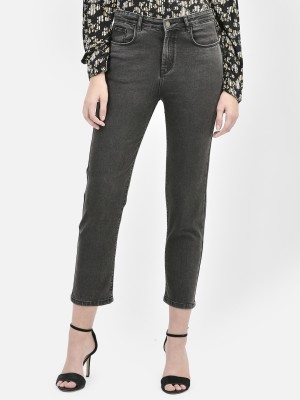 CRIMSOUNE CLUB Skinny Women Dark Grey Jeans