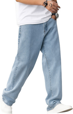 STYLE SOVEREIGN Loose Fit Men Light Blue Jeans