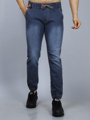 C2FH Jogger Fit Men Grey Jeans