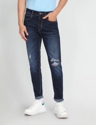 FLYING MACHINE Regular Men Blue Jeans