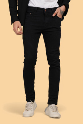 Lzard Slim Men Black Jeans
