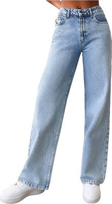 Refocus Straight Fit Women Blue Jeans