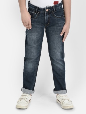 CRIMSOUNE CLUB Slim Boys Dark Blue Jeans