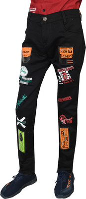 Fandom Collection Regular Boys Black Jeans