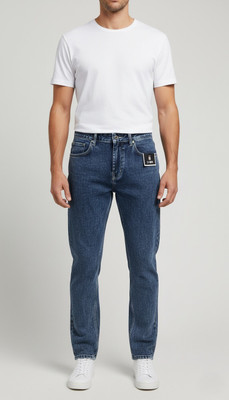 SH CLOTHES Tapered Fit Men Grey Jeans