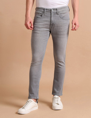 U.S. POLO ASSN. Tapered Fit Men Grey Jeans