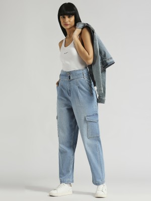 Pepe Jeans Tapered Fit Women Light Blue Jeans