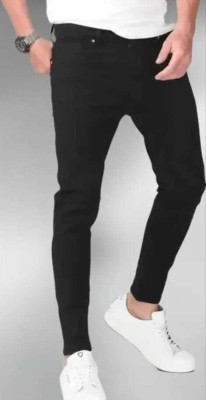 FLAYING Slim Men Black Jeans