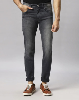 RJ DENIM Slim Men Grey Jeans