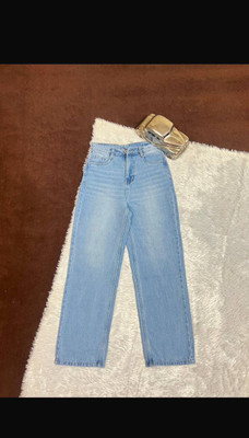 HouseOfCommon Flared Women Blue Jeans