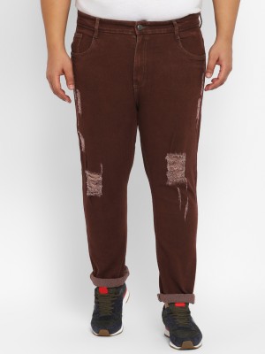 Urbano Plus Regular Men Brown Jeans