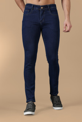 ZAYSH Slim Men Dark Blue Jeans