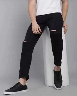 VYESH Regular Men Black Jeans